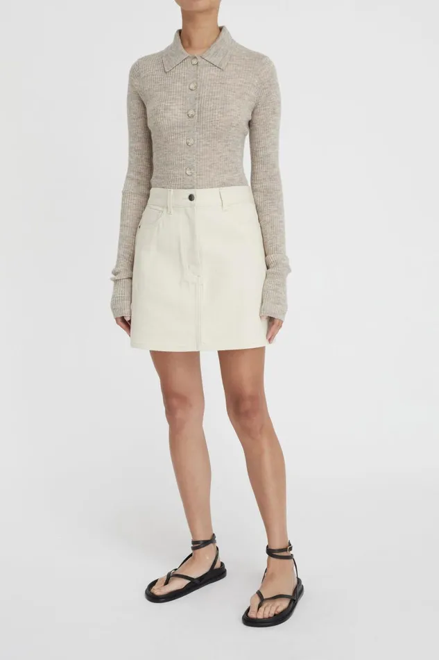 Skirts Women Lee Mathews LM Denim Mini Skirt