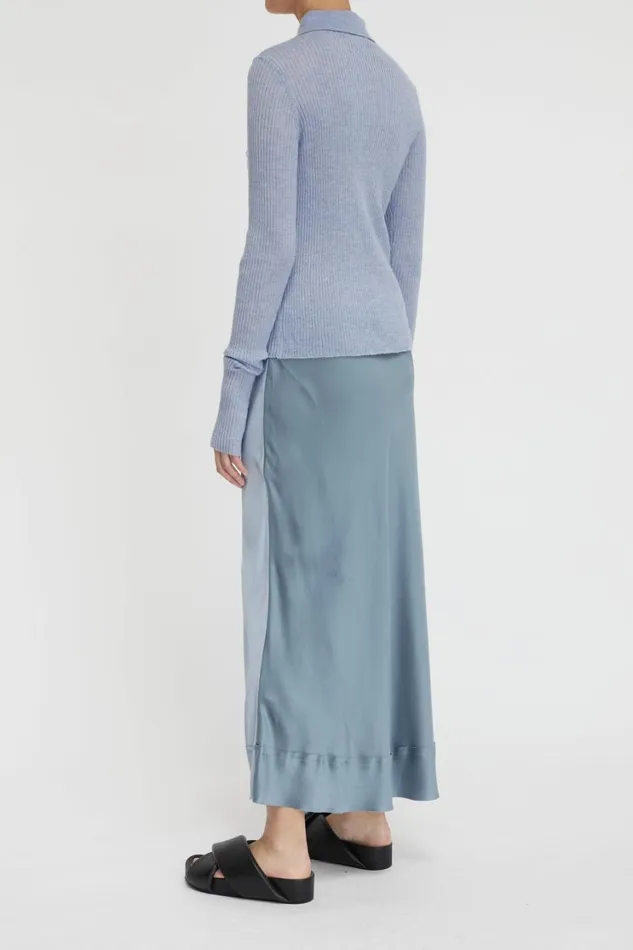 Skirts Women Lee Mathews Stella Silk Satin Skirt Skirts Women Lee Mathews Stella Silk Satin Skirt