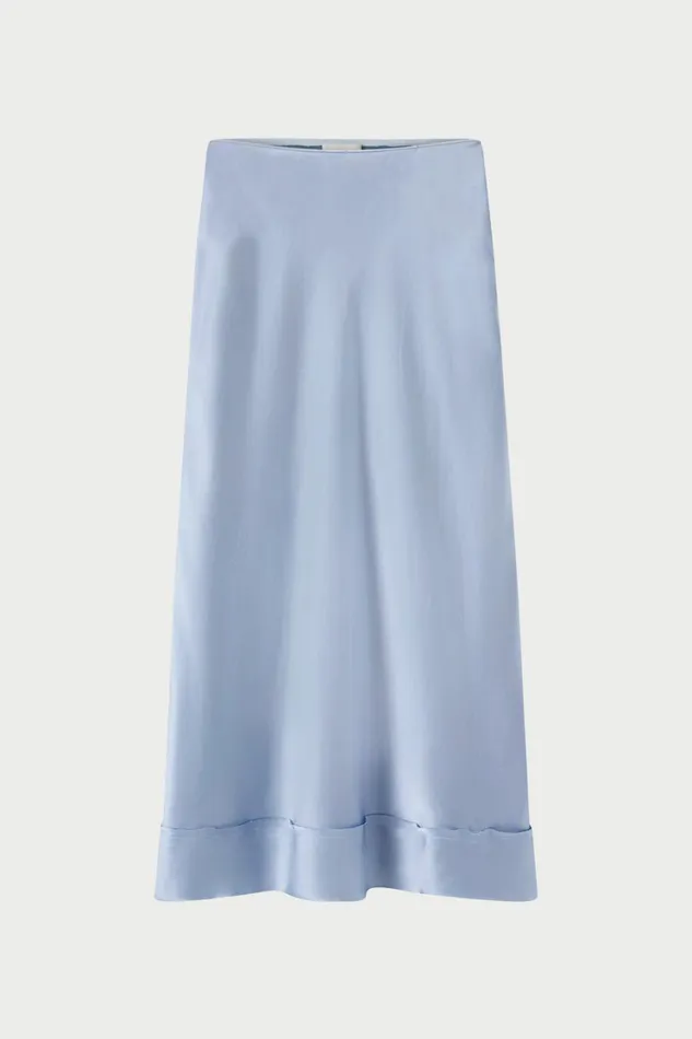 Skirts Women Lee Mathews Stella Silk Satin Skirt Skirts Women Lee Mathews Stella Silk Satin Skirt