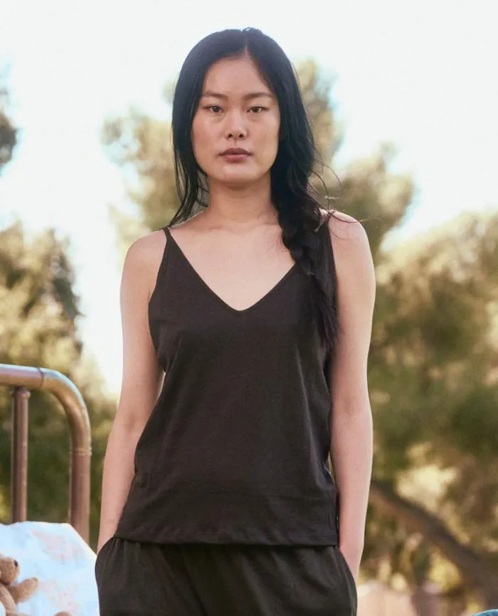 Sleep Tops Women039s The Great The Sleep Cami Tank Washed Black