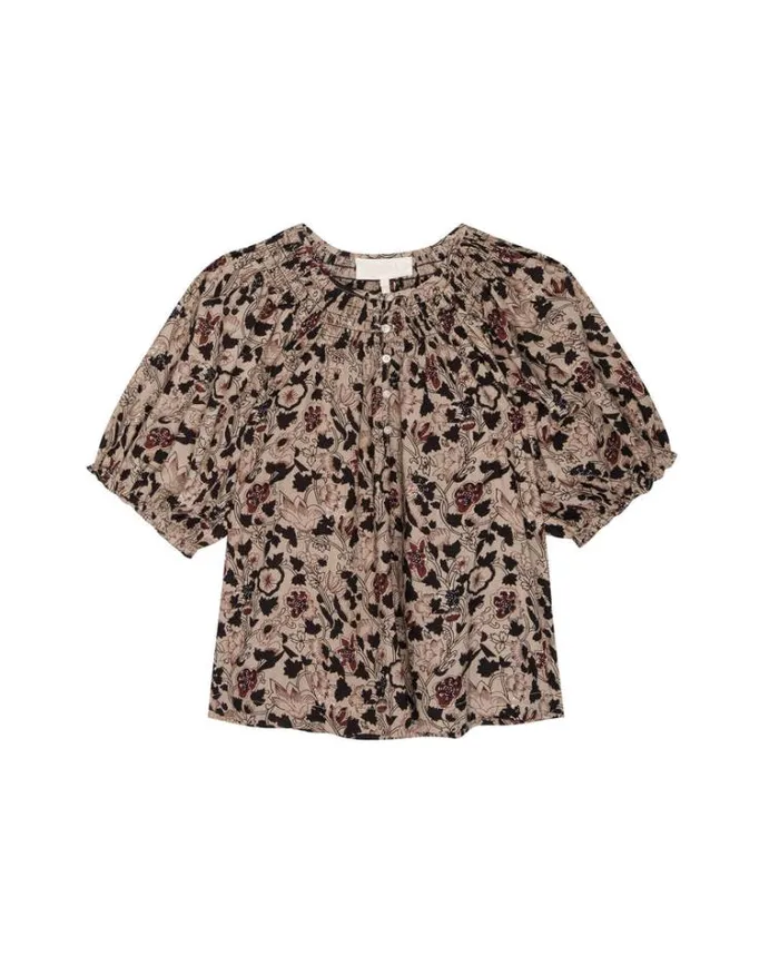 Sleep Tops Women039s The Great The Smocked Sleep Top Canyon Floral