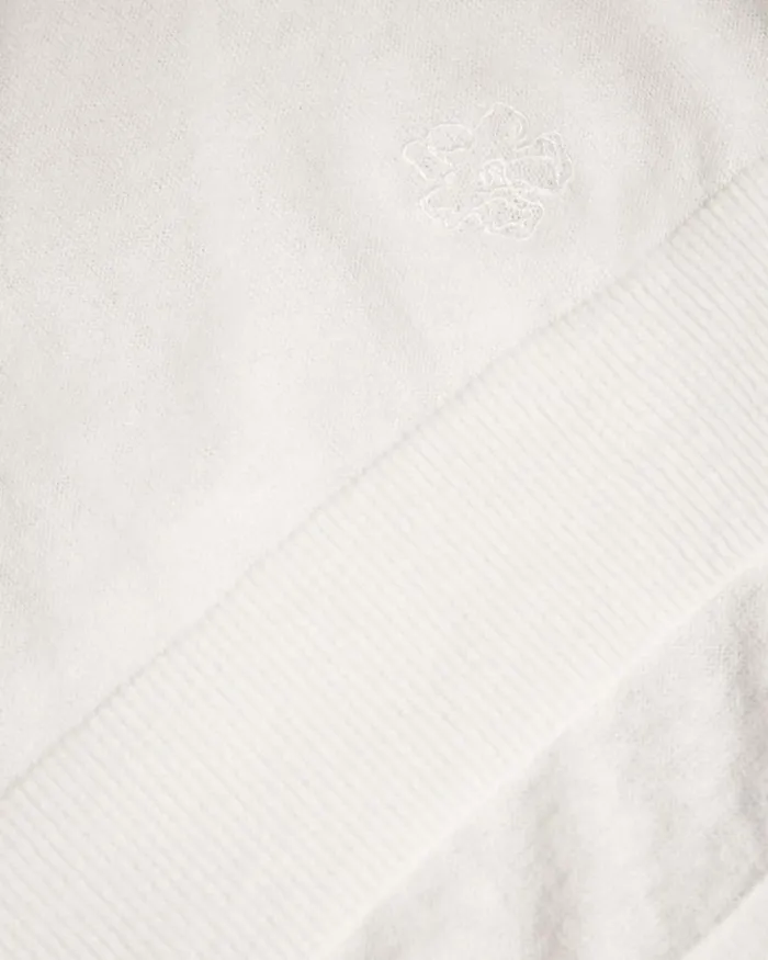 Sleeve Detailed Jumper White Women Ted Baker Sweaters Sleeve Detailed Jumper White Women Ted Baker Sweaters