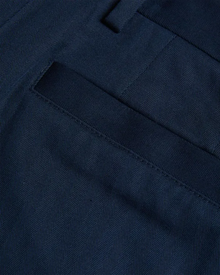 Slim Fit Herringbone Trousers Navy Men Ted Baker Clothing Slim Fit Herringbone Trousers Navy Men Ted Baker Clothing