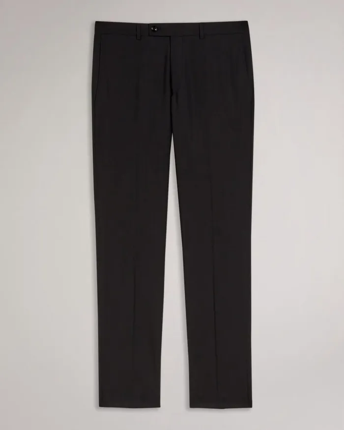 Slim Fit Suit Trousers Black Men Ted Baker Clothing