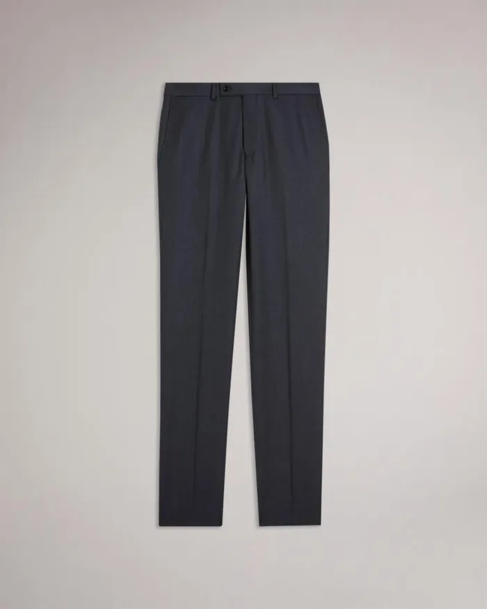 Slim Fit Suit Trousers Gray Men Ted Baker Clothing