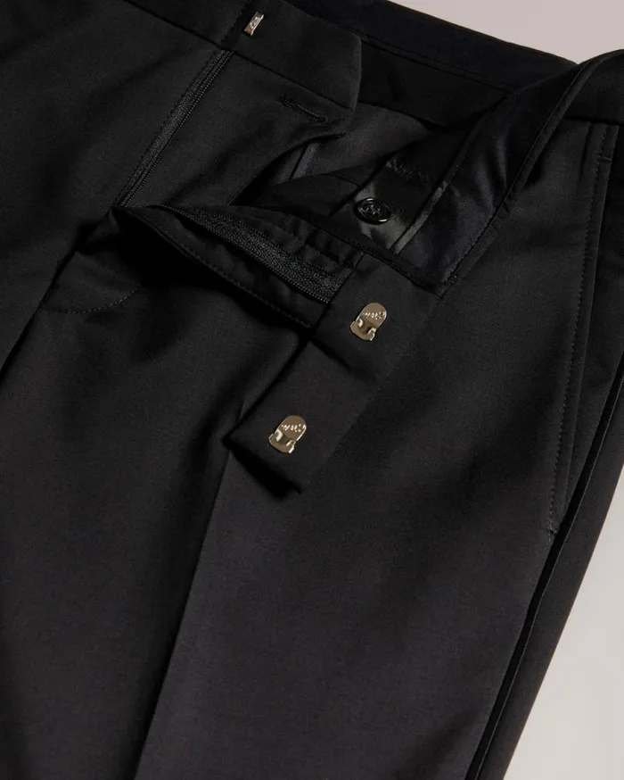 Slim Fit Tuxedo Suit Trousers Black Men Ted Baker Clothing Slim Fit Tuxedo Suit Trousers Black Men Ted Baker Clothing