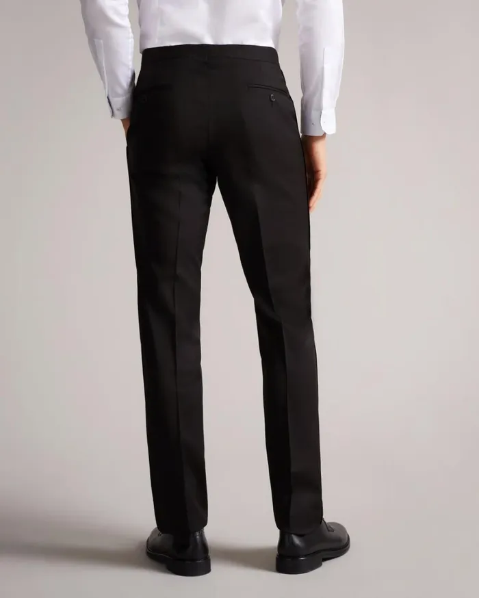 Slim Fit Tuxedo Suit Trousers Black Men Ted Baker Clothing Slim Fit Tuxedo Suit Trousers Black Men Ted Baker Clothing