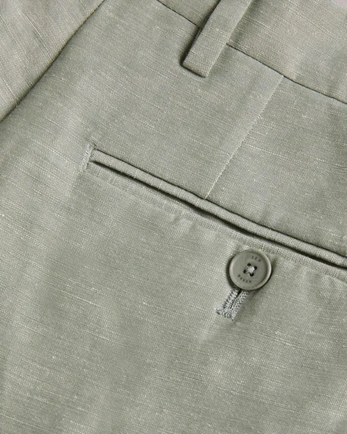 Slim Fit Wool Linen Trousers Light Green Men Ted Baker Clothing Slim Fit Wool Linen Trousers Light Green Men Ted Baker Clothing
