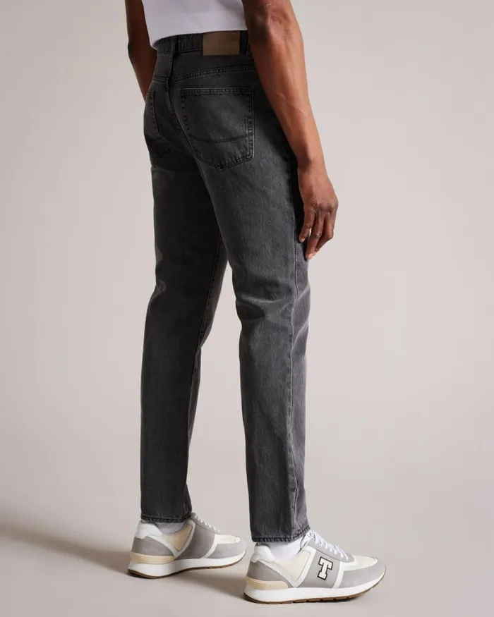 Slim Leg Denim Jeans Gray Men Ted Baker Clothing Slim Leg Denim Jeans Gray Men Ted Baker Clothing