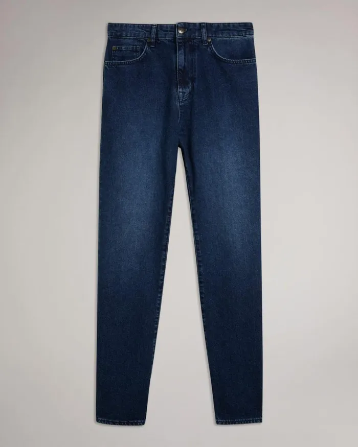 Slim Leg Denim Jeans Medium Blue Men Ted Baker Clothing