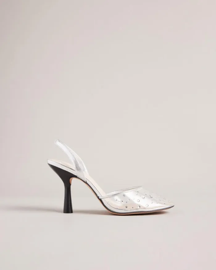 Slingback Diamante Heels Clear Women Ted Baker Heels Slingback Diamante Heels Clear Women Ted Baker Heels