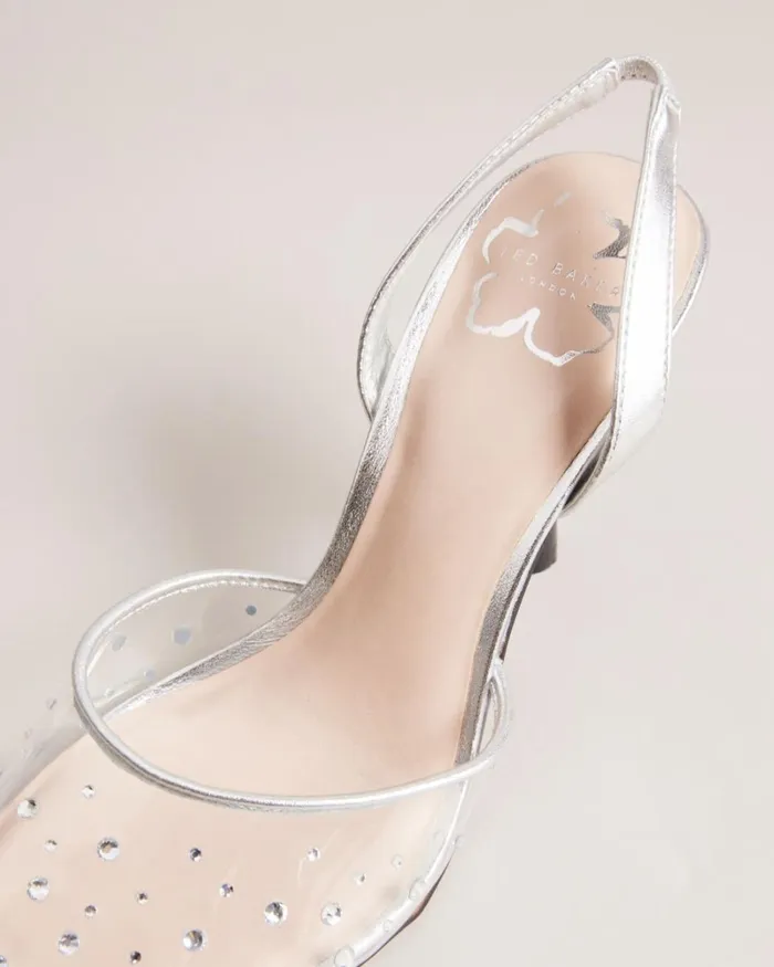 Slingback Diamante Heels Clear Women Ted Baker Heels Slingback Diamante Heels Clear Women Ted Baker Heels