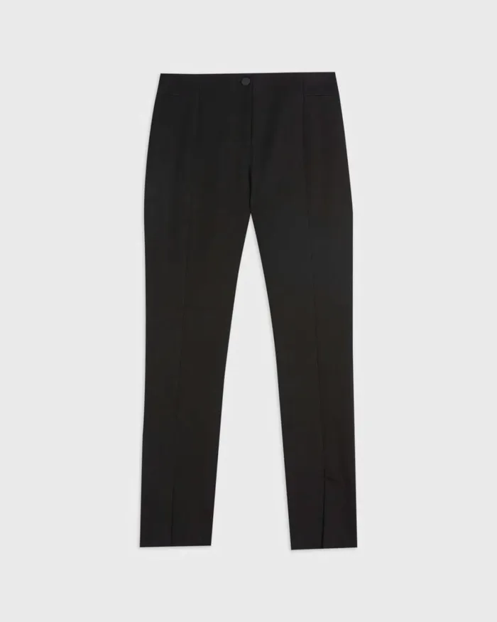 Slit Detail Trousers Black Women Ted Baker Clothing