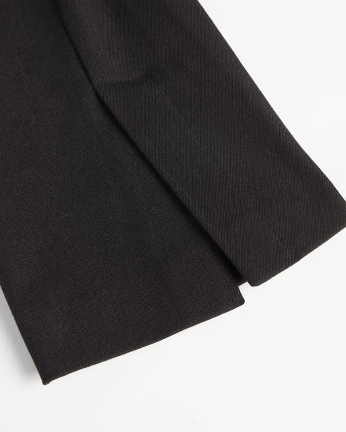 Slit Detail Trousers Black Women Ted Baker Clothing Slit Detail Trousers Black Women Ted Baker Clothing