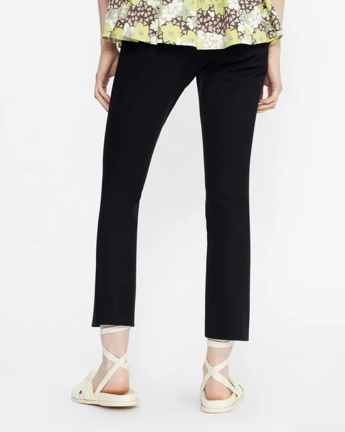Slit Detail Trousers Black Women Ted Baker Clothing Slit Detail Trousers Black Women Ted Baker Clothing