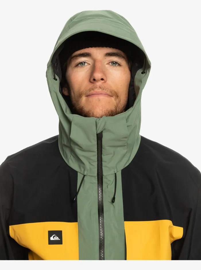 Snow Jackets Men Quiksilver Forever Stretch GoreTex Technical Snow Jacket Laurel Wreath Snow Jackets Men Quiksilver Forever Stretch GoreTex Technical Snow Jacket Laurel Wreath
