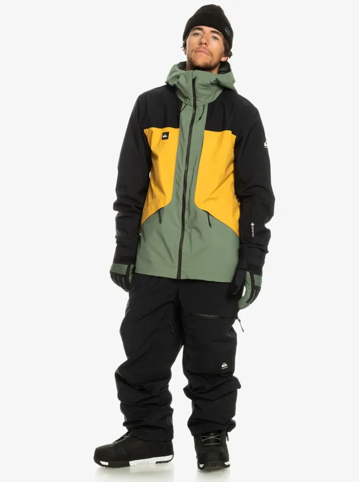 Snow Jackets Men Quiksilver Forever Stretch GoreTex Technical Snow Jacket Laurel Wreath Snow Jackets Men Quiksilver Forever Stretch GoreTex Technical Snow Jacket Laurel Wreath