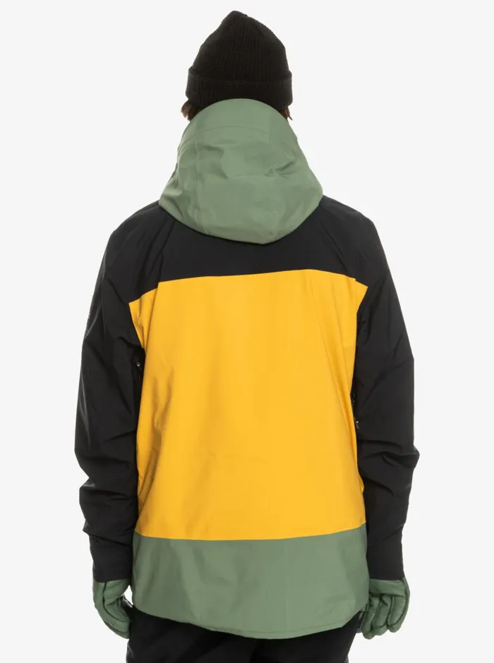 Snow Jackets Men Quiksilver Forever Stretch GoreTex Technical Snow Jacket Laurel Wreath Snow Jackets Men Quiksilver Forever Stretch GoreTex Technical Snow Jacket Laurel Wreath