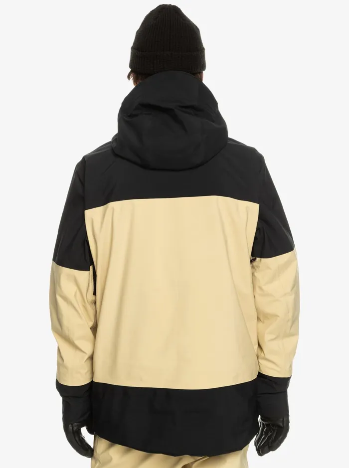 Snow Jackets Men Quiksilver Forever Stretch GoreTex Technical Snow Jacket Pale Khaki Snow Jackets Men Quiksilver Forever Stretch GoreTex Technical Snow Jacket Pale Khaki