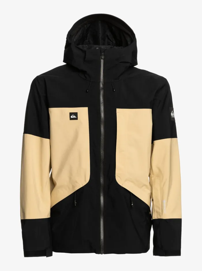 Snow Jackets Men Quiksilver Forever Stretch GoreTex Technical Snow Jacket Pale Khaki Snow Jackets Men Quiksilver Forever Stretch GoreTex Technical Snow Jacket Pale Khaki