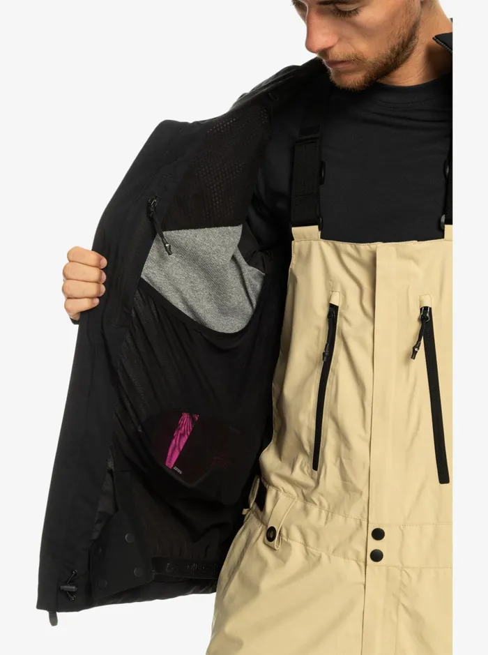 Snow Jackets Men Quiksilver Forever Stretch GoreTex Technical Snow Jacket Pale Khaki Snow Jackets Men Quiksilver Forever Stretch GoreTex Technical Snow Jacket Pale Khaki
