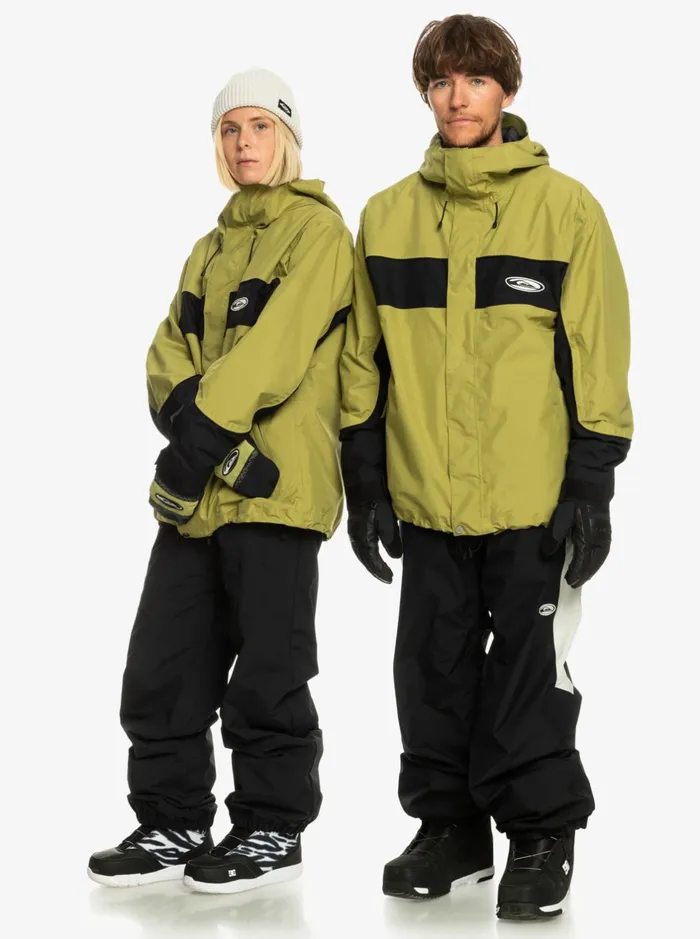 Snow Jackets Men Quiksilver High Altitude GoreTex Technical Snow Jacket Green Olive Snow Jackets Men Quiksilver High Altitude GoreTex Technical Snow Jacket Green Olive