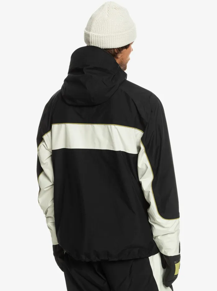 Snow Jackets Men Quiksilver High Altitude GoreTex Technical Snow Jacket True Black Snow Jackets Men Quiksilver High Altitude GoreTex Technical Snow Jacket True Black