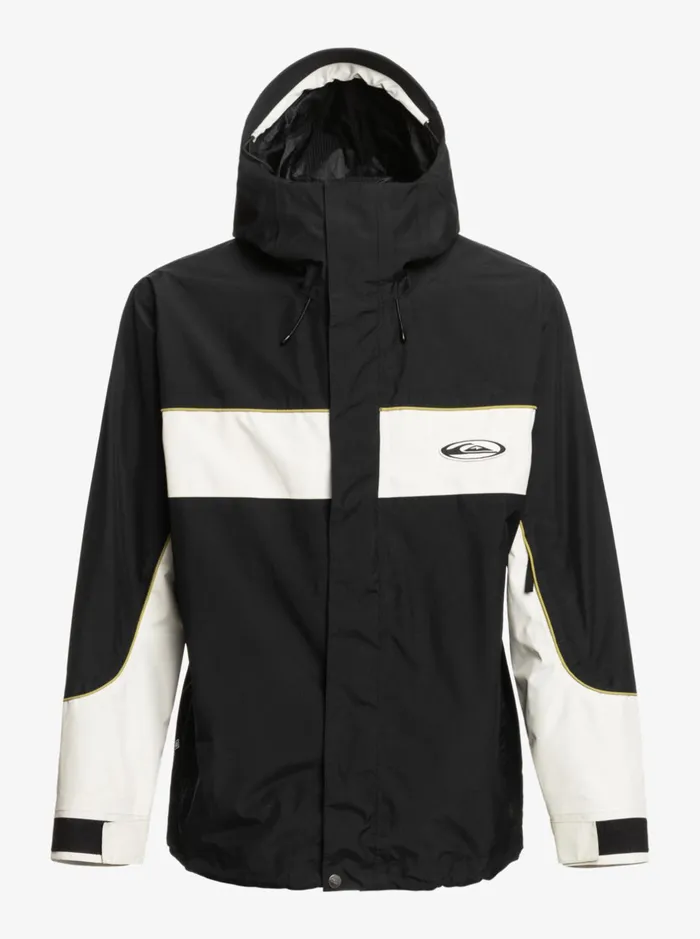 Snow Jackets Men Quiksilver High Altitude GoreTex Technical Snow Jacket True Black Snow Jackets Men Quiksilver High Altitude GoreTex Technical Snow Jacket True Black
