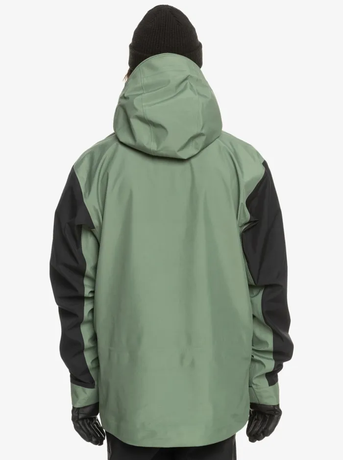 Snow Jackets Men Quiksilver Highline Pro Sammy Carlson 3l GoreTex Technical Snow Jacket Laurel Wreath Snow Jackets Men Quiksilver Highline Pro Sammy Carlson 3l GoreTex Technical Snow Jacket Laurel Wreath