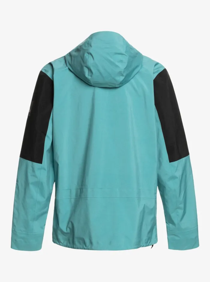 Snow Jackets Men Quiksilver Highline Pro Travis Rice 3l GoreTex Technical Snow Jacket Brittany Blue Snow Jackets Men Quiksilver Highline Pro Travis Rice 3l GoreTex Technical Snow Jacket Brittany Blue