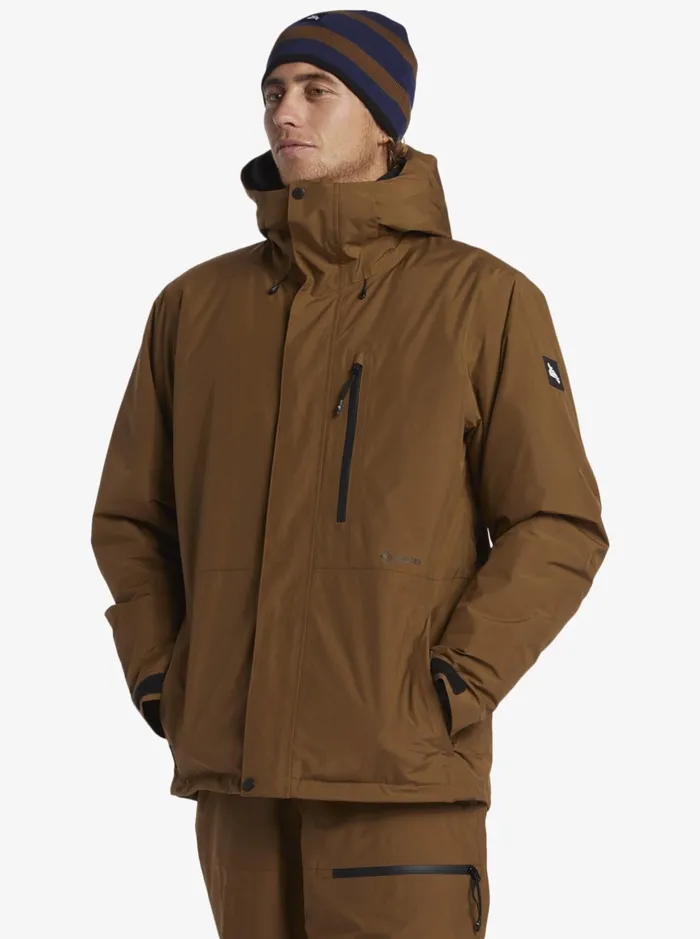 Snow Jackets Men Quiksilver Quiksilver X Saturdays Nyc Technical Snow Jacket Sepia Snow Jackets Men Quiksilver Quiksilver X Saturdays Nyc Technical Snow Jacket Sepia