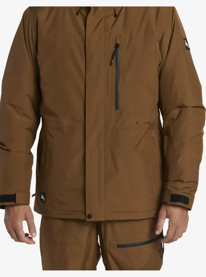 Snow Jackets Men Quiksilver Quiksilver X Saturdays Nyc Technical Snow Jacket Sepia Snow Jackets Men Quiksilver Quiksilver X Saturdays Nyc Technical Snow Jacket Sepia