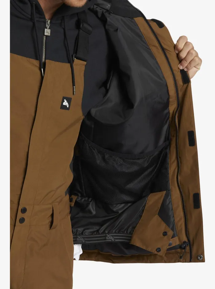 Snow Jackets Men Quiksilver Quiksilver X Saturdays Nyc Technical Snow Jacket Sepia Snow Jackets Men Quiksilver Quiksilver X Saturdays Nyc Technical Snow Jacket Sepia