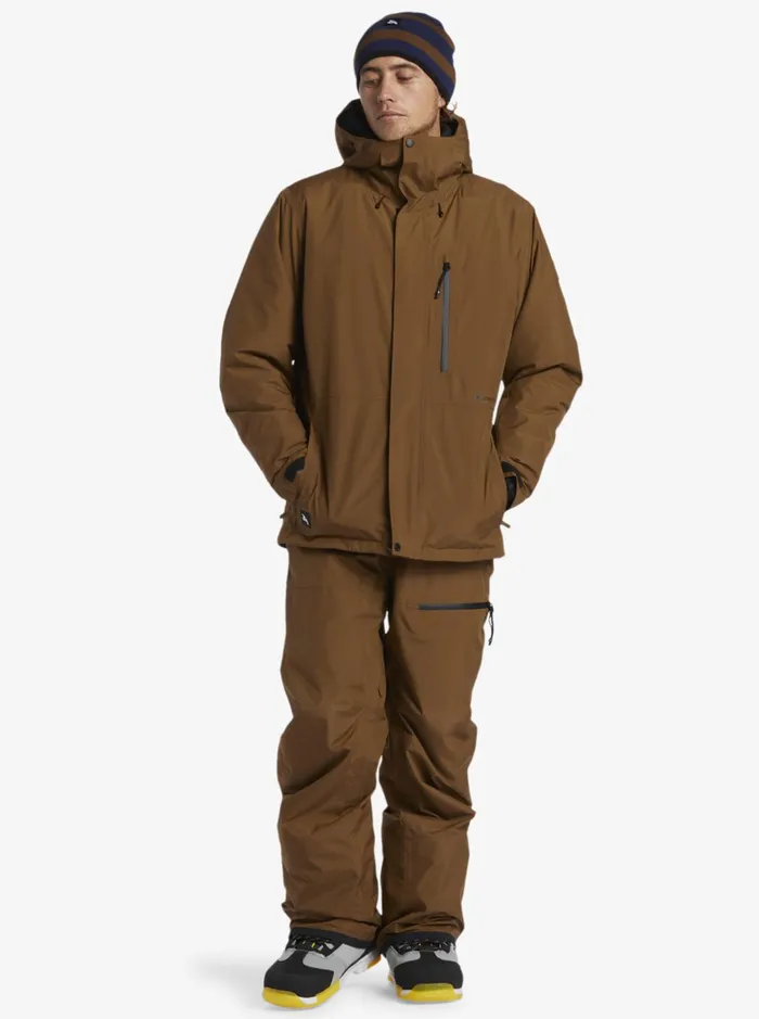 Snow Jackets Men Quiksilver Quiksilver X Saturdays Nyc Technical Snow Jacket Sepia Snow Jackets Men Quiksilver Quiksilver X Saturdays Nyc Technical Snow Jacket Sepia