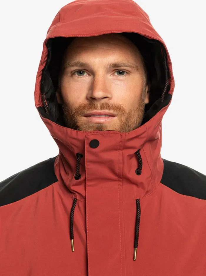 Snow Jackets Men Quiksilver Radicalo Technical Snow Jacket Marsala Snow Jackets Men Quiksilver Radicalo Technical Snow Jacket Marsala