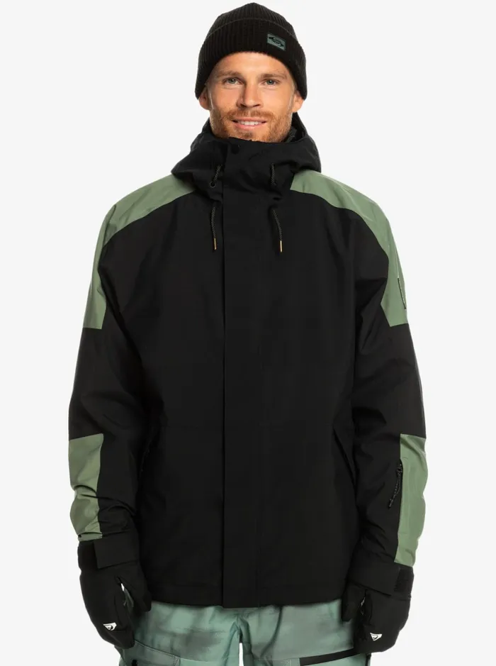 Snow Jackets Men Quiksilver Radicalo Technical Snow Jacket True Black