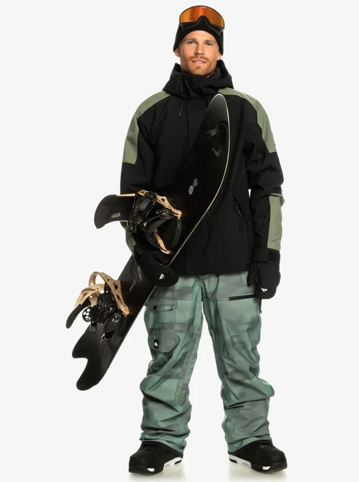 Snow Jackets Men Quiksilver Radicalo Technical Snow Jacket True Black Snow Jackets Men Quiksilver Radicalo Technical Snow Jacket True Black