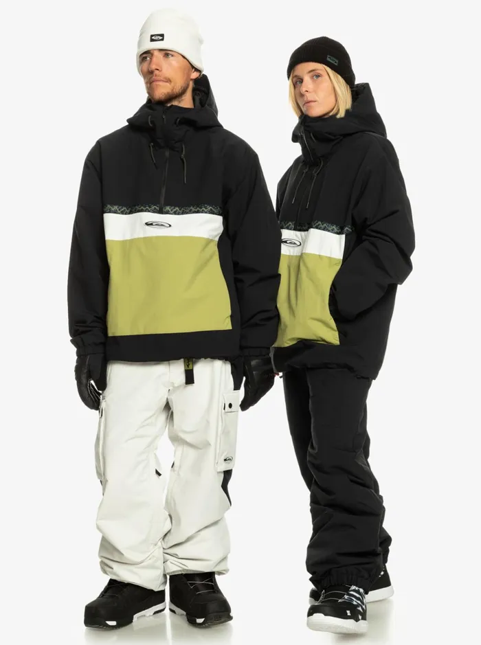 Snow Jackets Men Quiksilver Steeze Technical Snow Jacket True Black Snow Jackets Men Quiksilver Steeze Technical Snow Jacket True Black