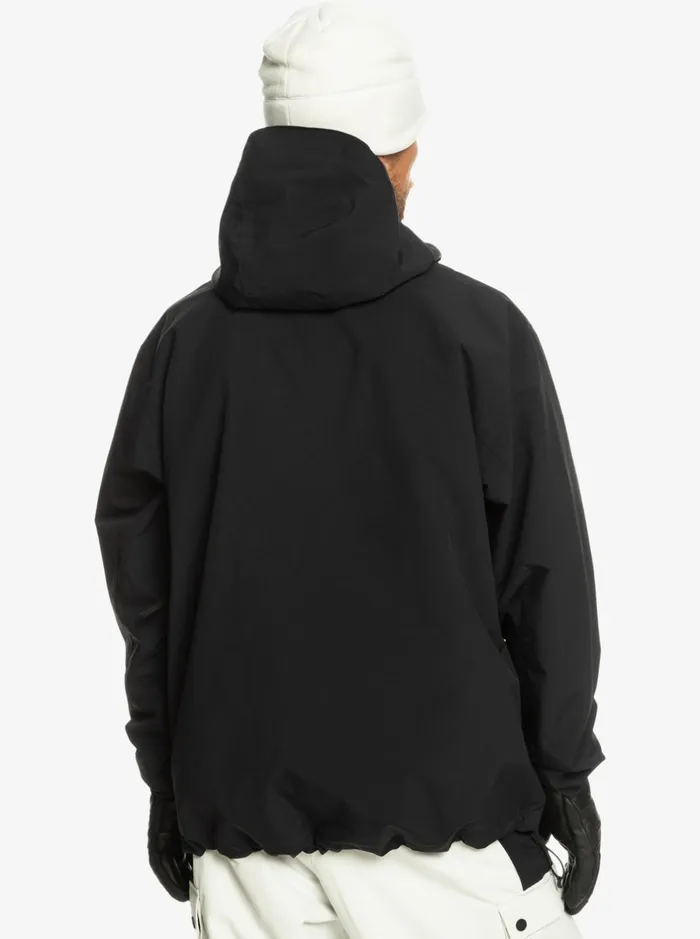 Snow Jackets Men Quiksilver Steeze Technical Snow Jacket True Black Snow Jackets Men Quiksilver Steeze Technical Snow Jacket True Black