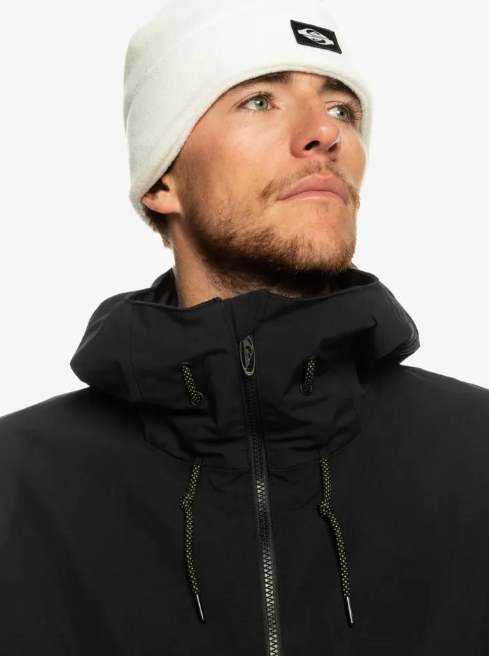 Snow Jackets Men Quiksilver Steeze Technical Snow Jacket True Black Snow Jackets Men Quiksilver Steeze Technical Snow Jacket True Black