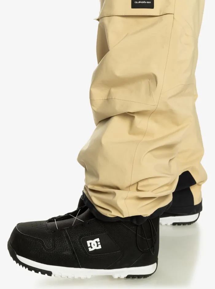 Snow Pants Men Quiksilver Altostratus Street Shell 2l GoreTex Snow Bib Pants Pale Khaki Snow Pants Men Quiksilver Altostratus Street Shell 2l GoreTex Snow Bib Pants Pale Khaki