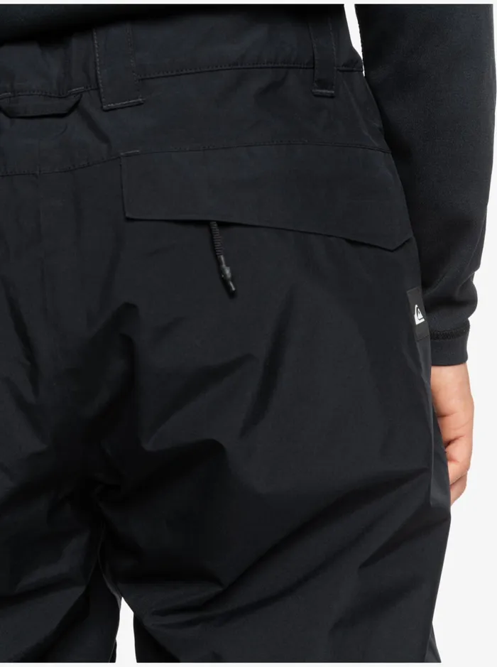 Snow Pants Men Quiksilver Forever Stretch GoreTex Snow Pants True Black Snow Pants Men Quiksilver Forever Stretch GoreTex Snow Pants True Black