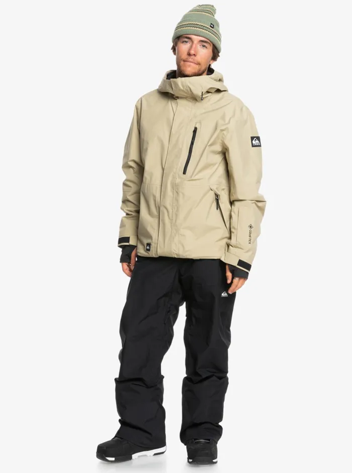 Snow Pants Men Quiksilver Forever Stretch GoreTex Snow Pants True Black Snow Pants Men Quiksilver Forever Stretch GoreTex Snow Pants True Black