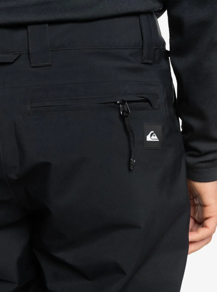 Snow Pants Men Quiksilver Mission Shell Pro GoreTex Snow Pants True Black Snow Pants Men Quiksilver Mission Shell Pro GoreTex Snow Pants True Black
