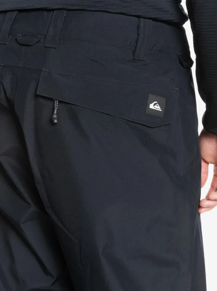 Snow Pants Men Quiksilver Mission Shell Pro GoreTex Snow Pants True Black Snow Pants Men Quiksilver Mission Shell Pro GoreTex Snow Pants True Black