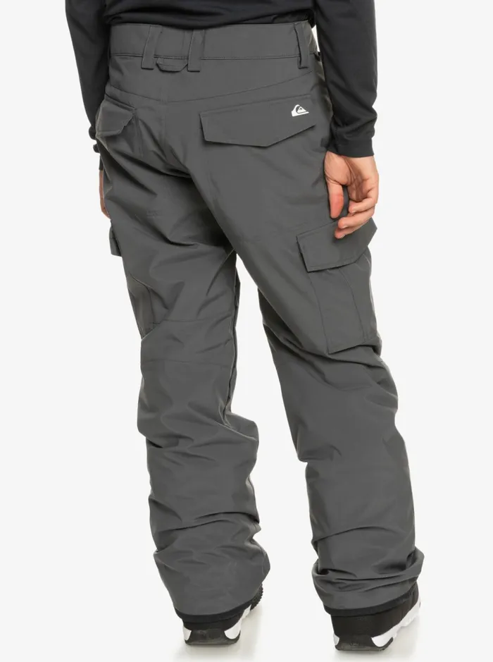 Snow Pants Men Quiksilver Porter Insulated Grey Snow Pants Iron Gate Snow Pants Men Quiksilver Porter Insulated Grey Snow Pants Iron Gate