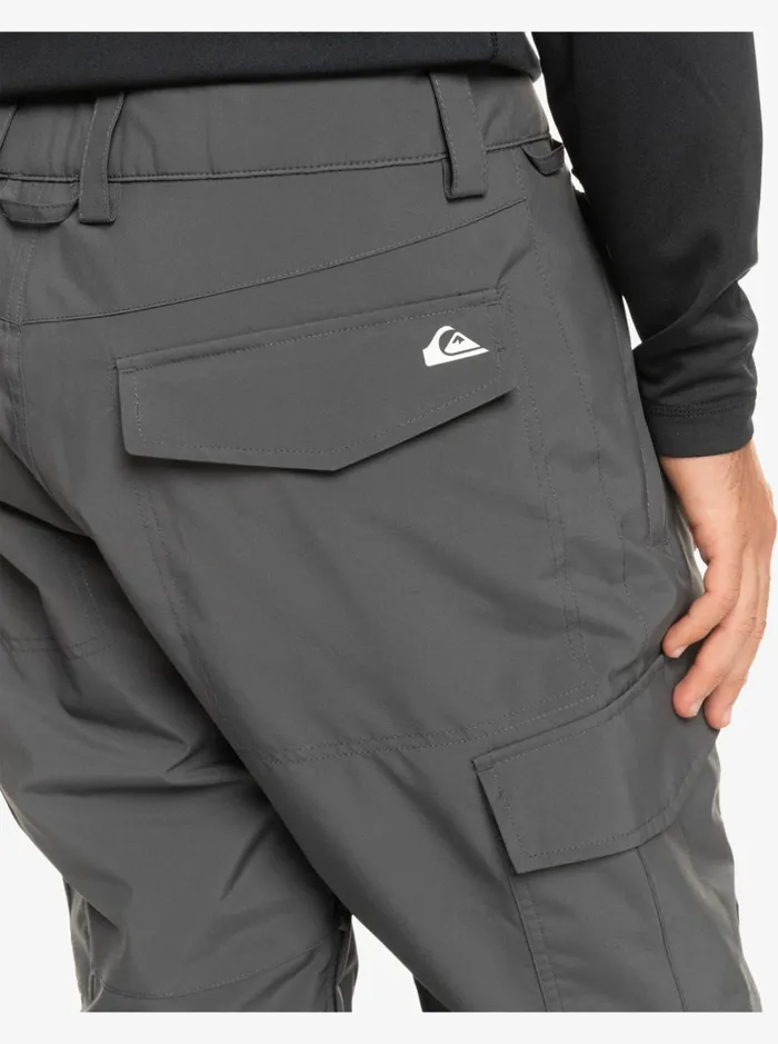 Snow Pants Men Quiksilver Porter Insulated Grey Snow Pants Iron Gate Snow Pants Men Quiksilver Porter Insulated Grey Snow Pants Iron Gate