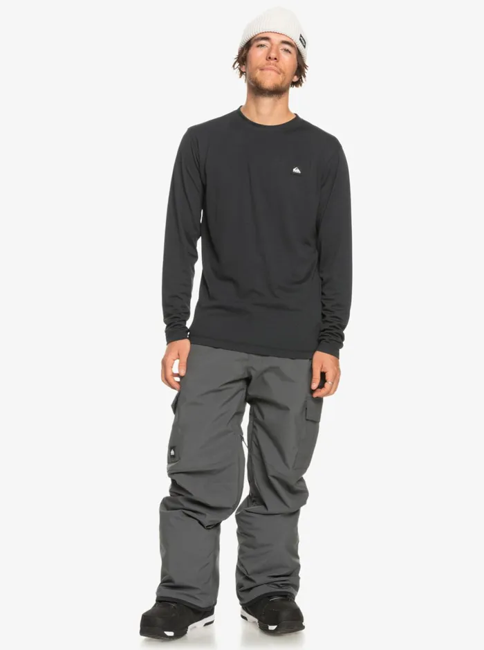 Snow Pants Men Quiksilver Porter Insulated Grey Snow Pants Iron Gate Snow Pants Men Quiksilver Porter Insulated Grey Snow Pants Iron Gate