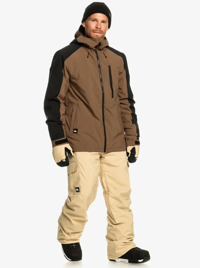Snow Pants Men Quiksilver Porter Insulated Snow Pants Pale Khaki Snow Pants Men Quiksilver Porter Insulated Snow Pants Pale Khaki