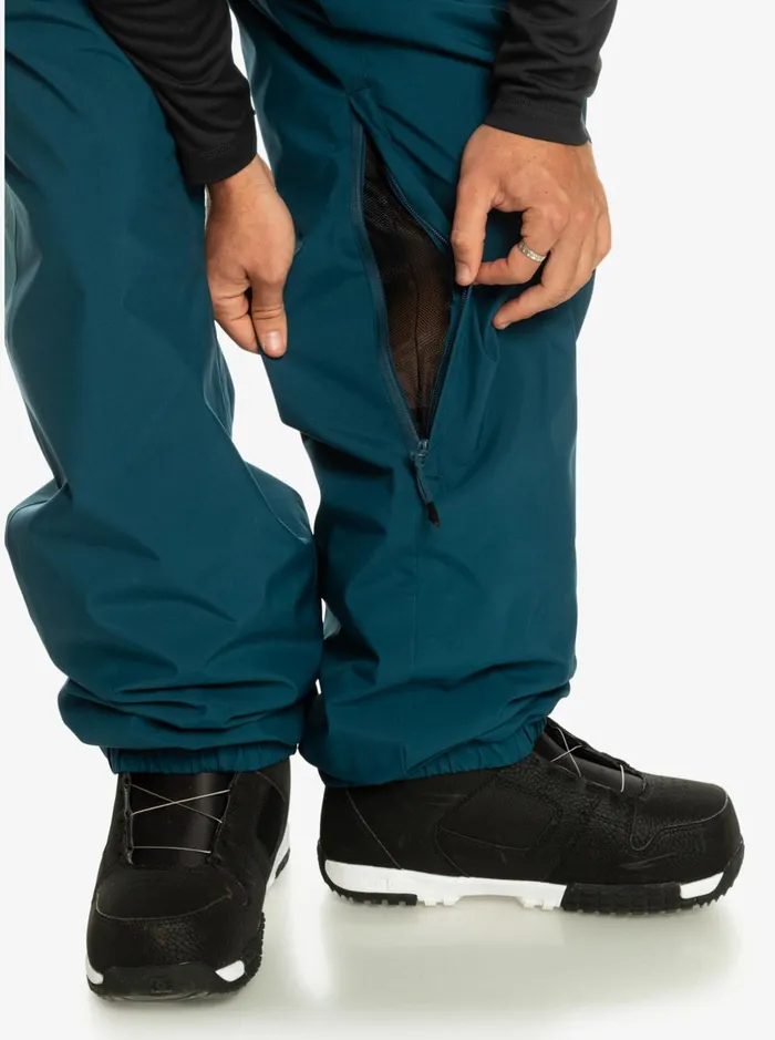 Snow Pants Men Quiksilver Snow Down Technical Snow Pants Majolica Blue Snow Pants Men Quiksilver Snow Down Technical Snow Pants Majolica Blue